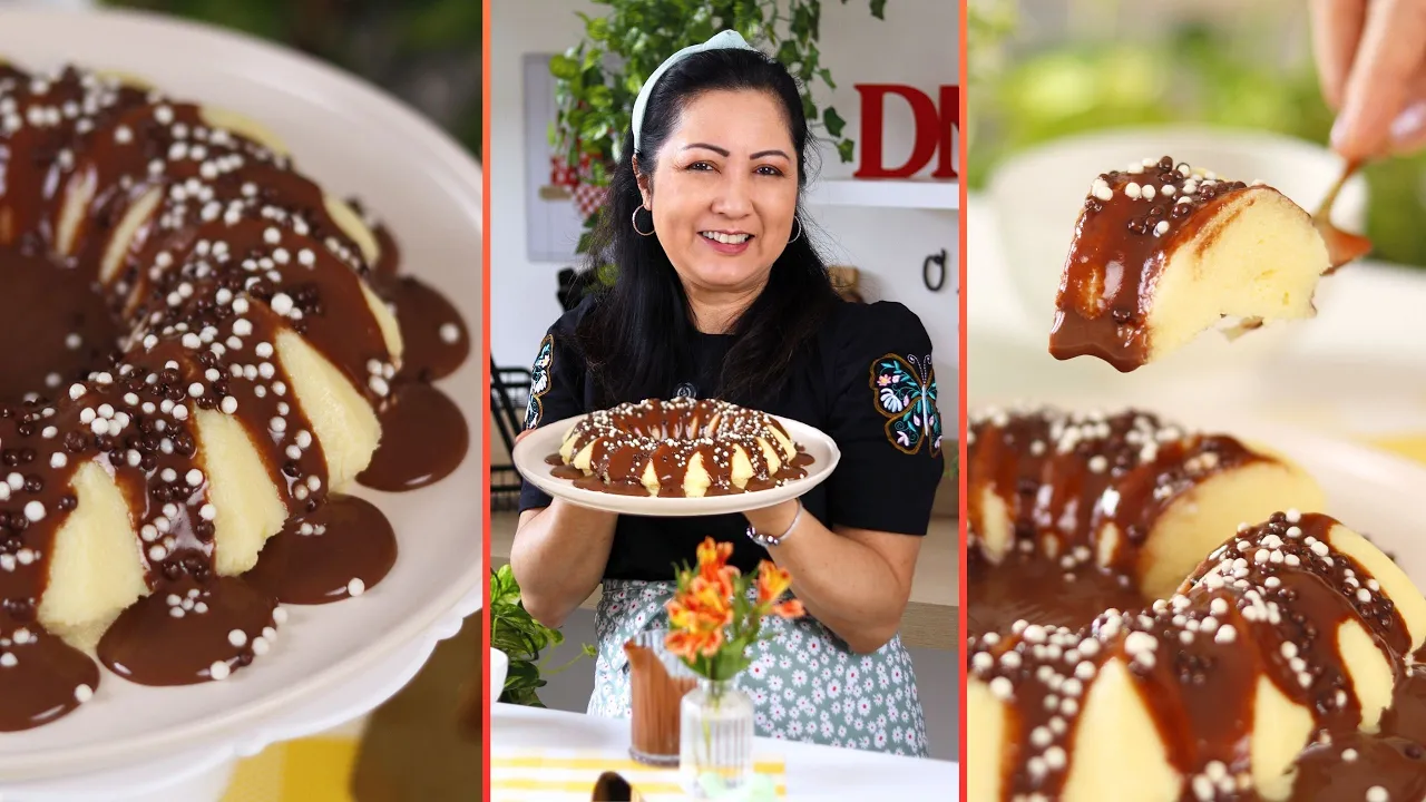 Brigadeirão de Leite Ninho no Micro-ondas