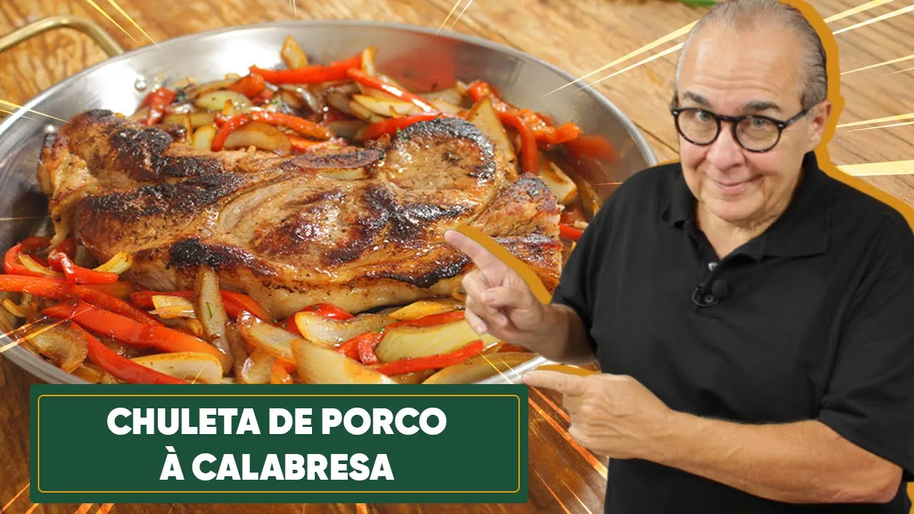 Chuleta de Puerco a la Calabresa