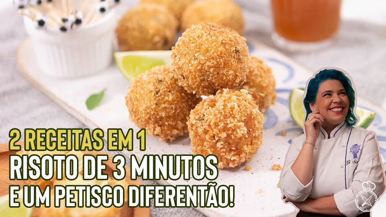 Risoto em 3 Minutos e Arancini