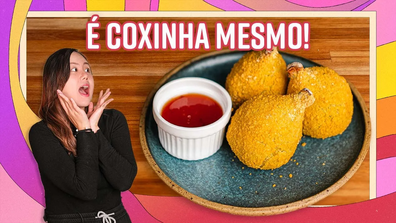 La Coxinha Más Rica Que Jamás Hayas Probado (con muslo de pollo de verdad)