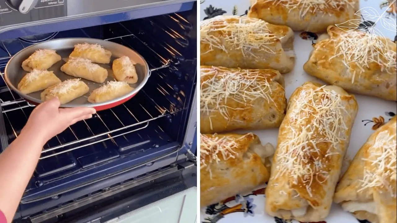 Enrolladitos Fáciles de Hacer (Masa para Horneado Salado)