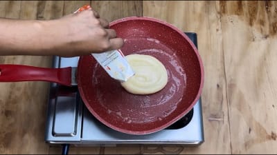 Hot Cakes de Leche Condensada en Sartén