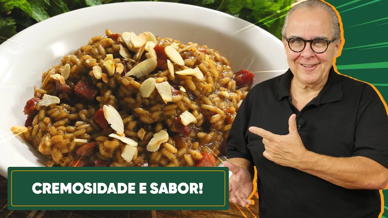 Risoto de Natal com Tender e Damasco
