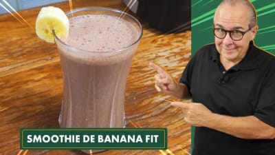El Mejor Smoothie de Plátano Fit
