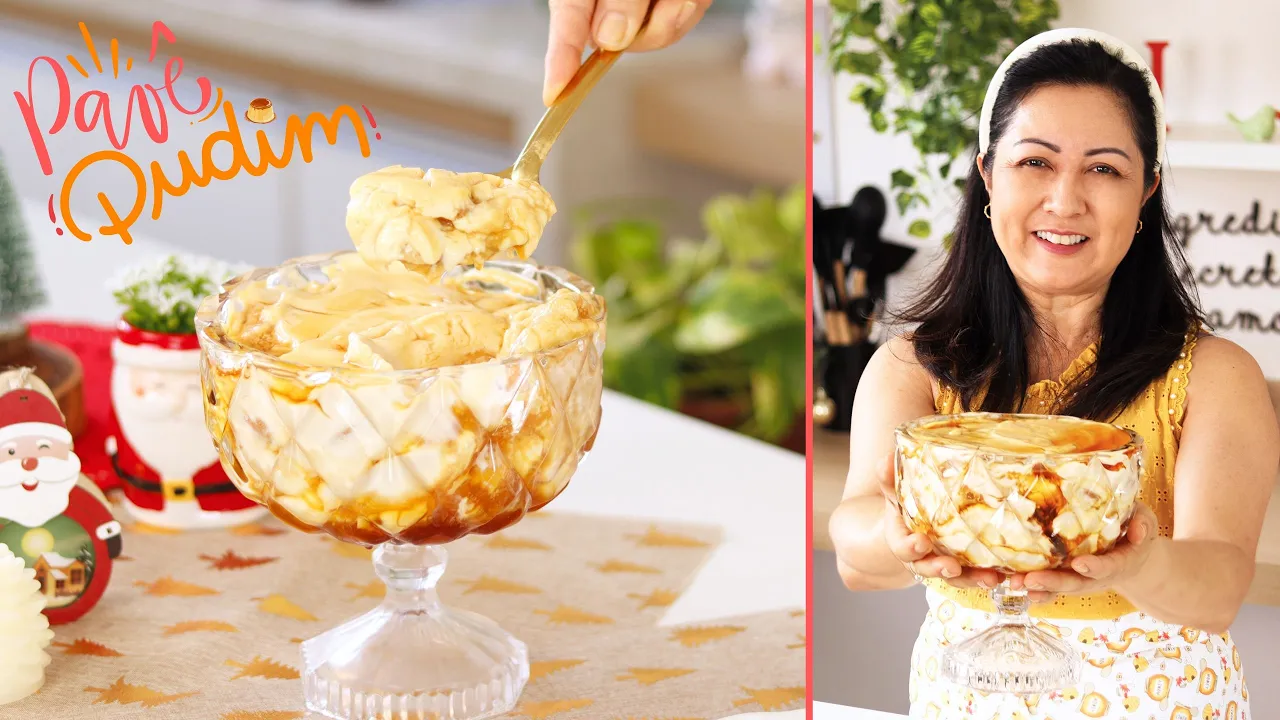 Pavê de Pudim 4 Leites Cremoso