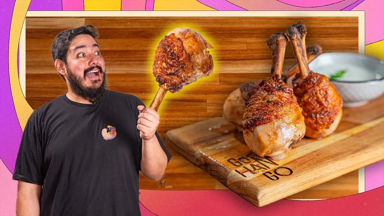 Pirulito de Frango (Chicken Lollipop)