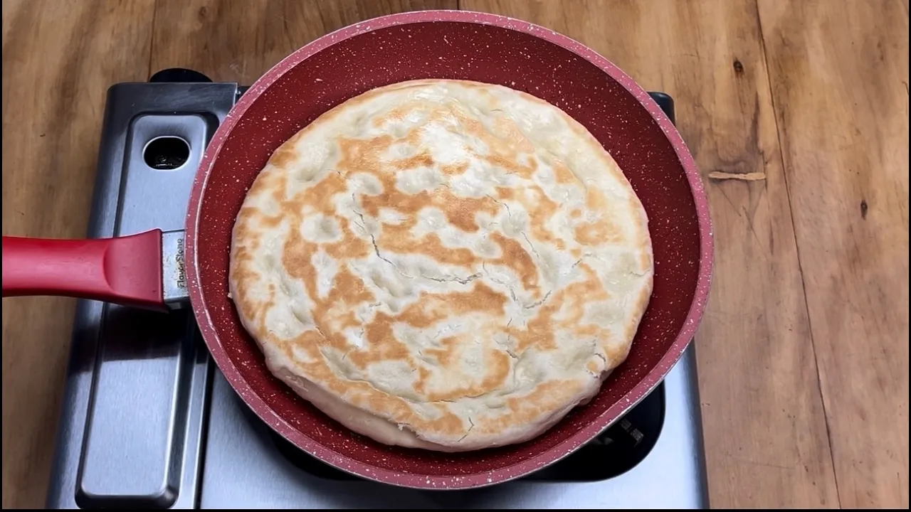 Pão Sem Forno na Frigideira em Poucos Minutos