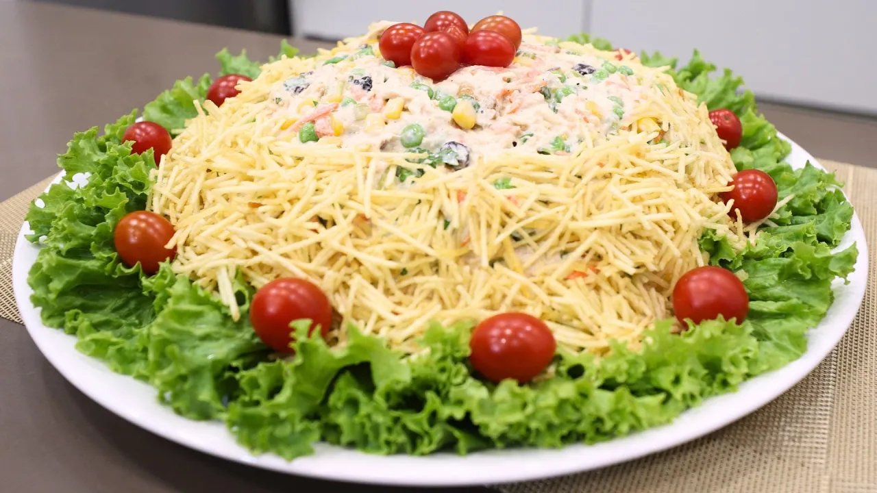 Salpicón de Pollo Cremoso y Fácil